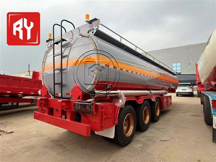 RUIYUAN Semi-trailer Transportation Of Oil/fuel/diesel/petrol/crude Oil/water/milk best