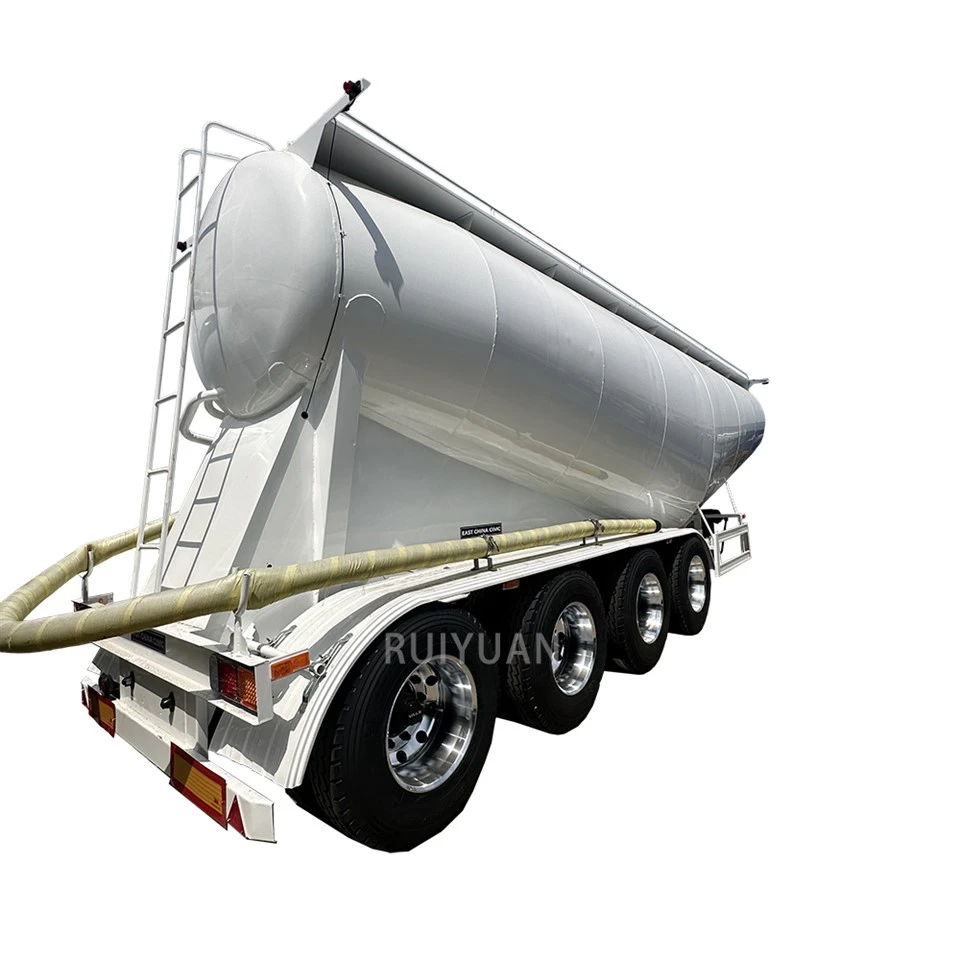 35 kubikk firaksisk sementtransport semi-trailer